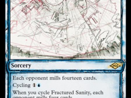 Fractured Sanity (Sketch) [Modern Horizons 2] Sale