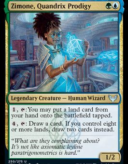 Zimone, Quandrix Prodigy [Strixhaven: School of Mages] Supply