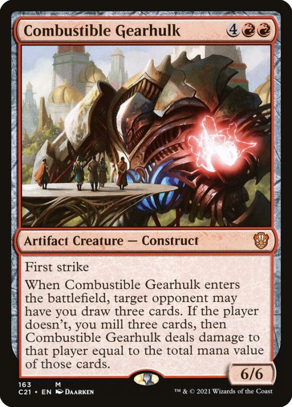 Combustible Gearhulk [Commander 2021] Supply