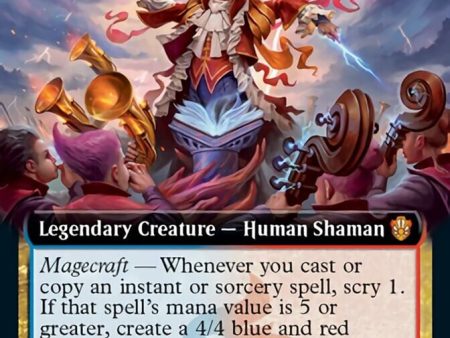 Zaffai, Thunder Conductor (Extended Art) [Commander 2021] Supply