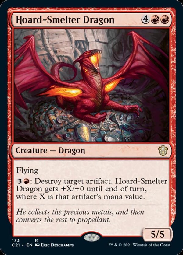 Hoard-Smelter Dragon [Commander 2021] For Discount