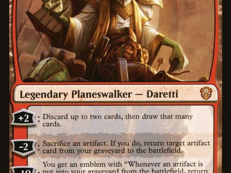 Daretti, Scrap Savant [Commander 2021] Hot on Sale