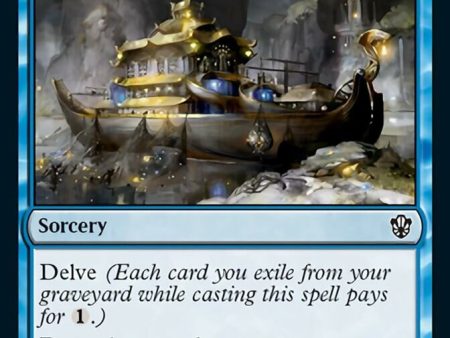 Treasure Cruise [Commander 2021] on Sale