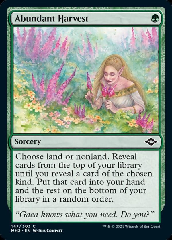 Abundant Harvest [Modern Horizons 2] Online