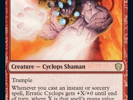 Erratic Cyclops [Commander 2021] Discount