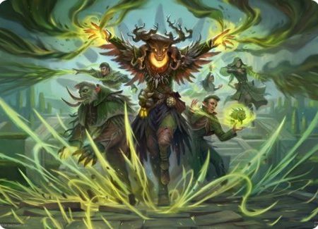 Witherbloom Command Art Card [Strixhaven: School of Mages Art Series] Cheap