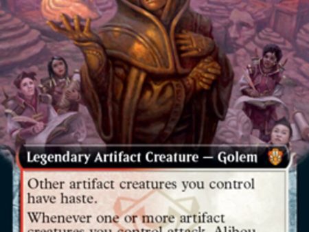 Alibou, Ancient Witness (Extended Art) [Commander 2021] For Discount