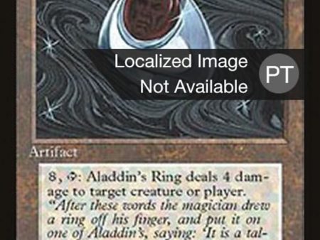 Aladdin s Ring [Fourth Edition (Foreign Black Border)] For Sale