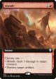 Abrade (Extended Art) [Commander Legends] on Sale