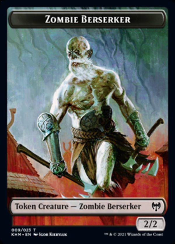 Zombie Berserker Token [Kaldheim Tokens] Online