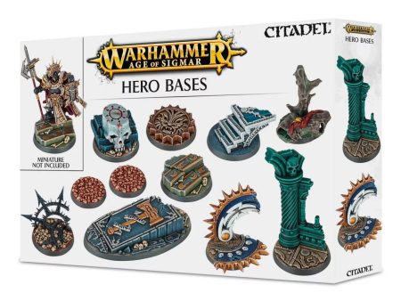 Citadel Age of Sigmar Hero Bases on Sale