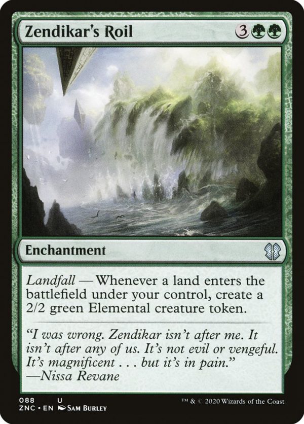 Zendikar s Roil [Zendikar Rising Commander] For Sale