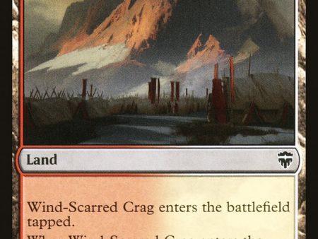 Wind-Scarred Crag [Commander Legends] Discount