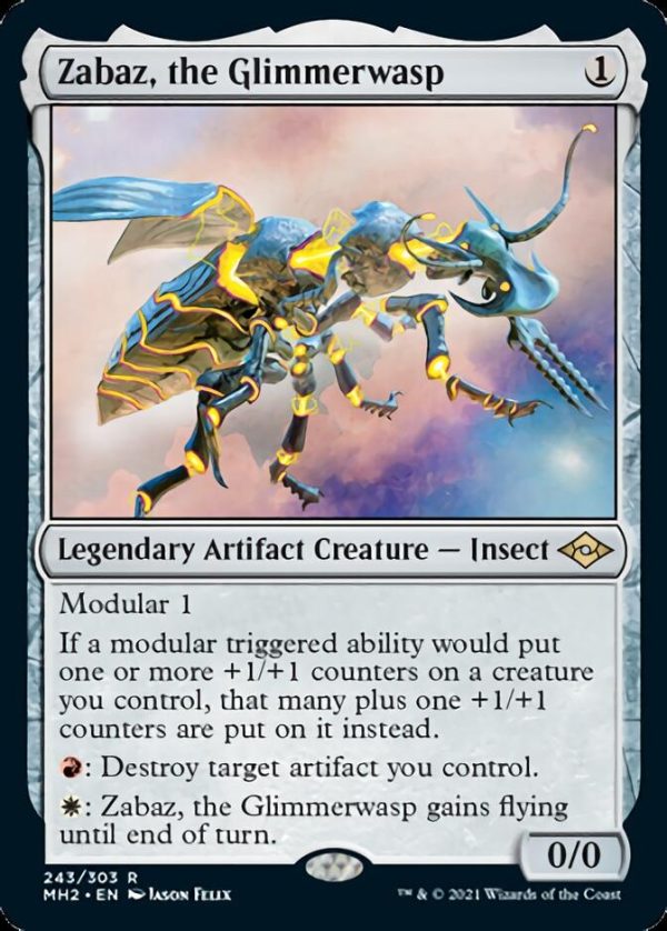 Zabaz, the Glimmerwasp [Modern Horizons 2] Supply