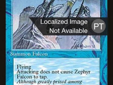 Zephyr Falcon [Fourth Edition (Foreign Black Border)] Cheap