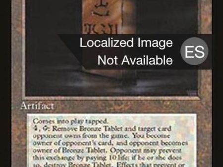 Bronze Tablet [Fourth Edition (Foreign Black Border)] Online Sale