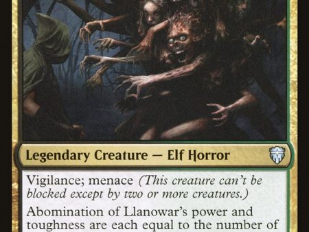 Abomination of Llanowar [Commander Legends] Online