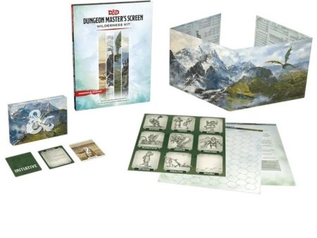 Dungeons & Dragons: Dungeon Master s Screen - Wilderness Kit on Sale