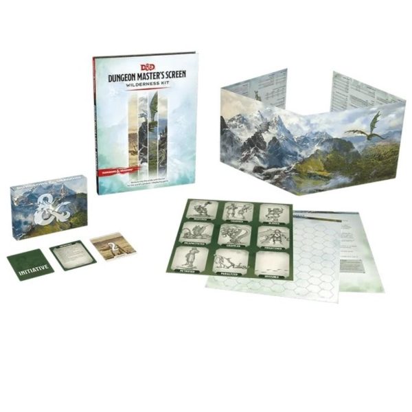 Dungeons & Dragons: Dungeon Master s Screen - Wilderness Kit on Sale