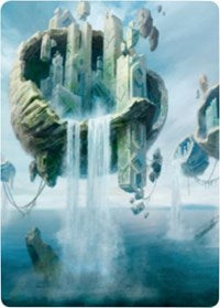 Island 2 Art Card [Zendikar Rising Art Series] Discount