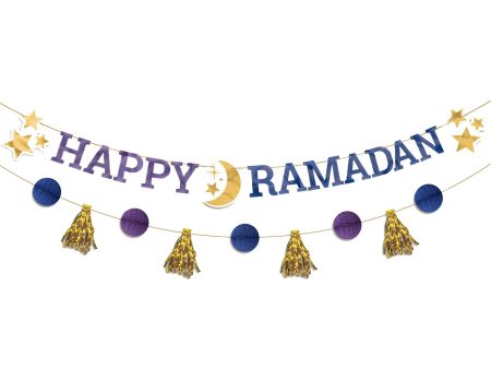 Happy Ramadan Letter Banner Kit Online now