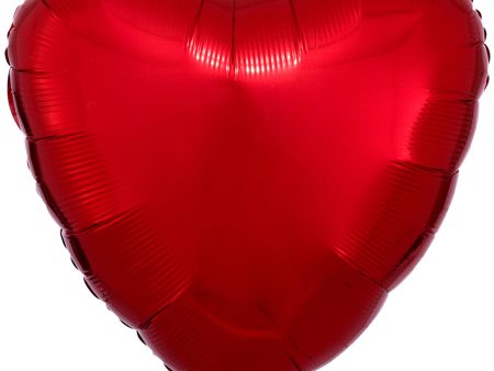 Mettalic Red Foil Balloon 18in Online Hot Sale