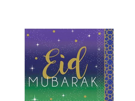 Eid Celebration Beverage Tissues 16pcs Online now