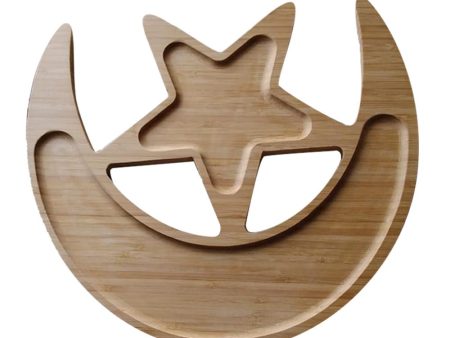 Moon & Stars Platter Bamboo Online Sale