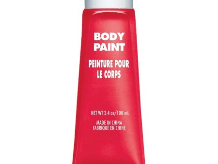 Red Body Paint 3.4oz Online Sale