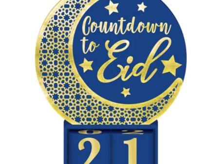 Countdown to Eid Standing Sign Online now