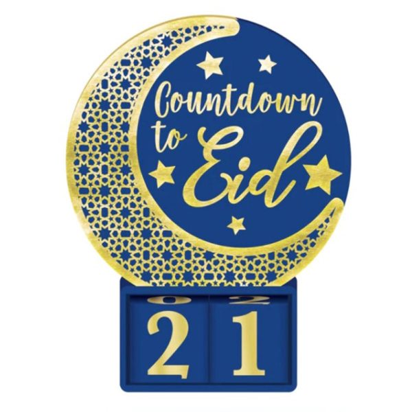 Countdown to Eid Standing Sign Online now