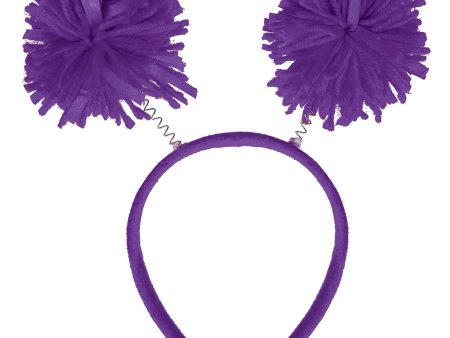 Purple Pom Pom Headbopper Online now