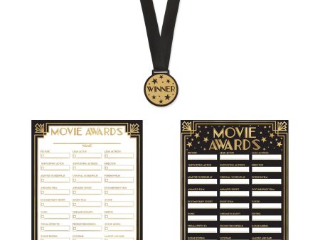 Movie Awards Ballot Games 24pcs Fashion