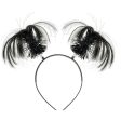 Black Ponytail Head Bopper Online Sale