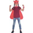 Child PJ Mask Owlette Cape Set Costume 4-8 Years Supply