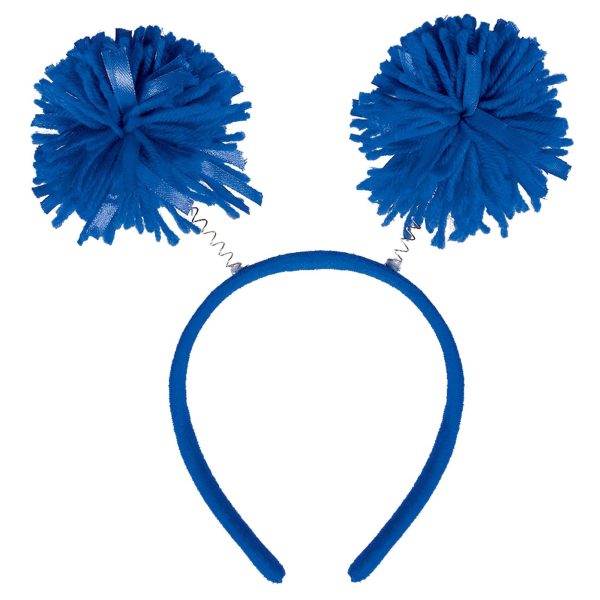 Blue Pom Pom Headbopper Hot on Sale