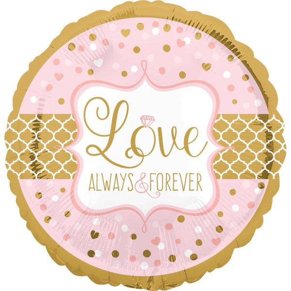 Always & Forever Foil Balloon 18in Online Hot Sale