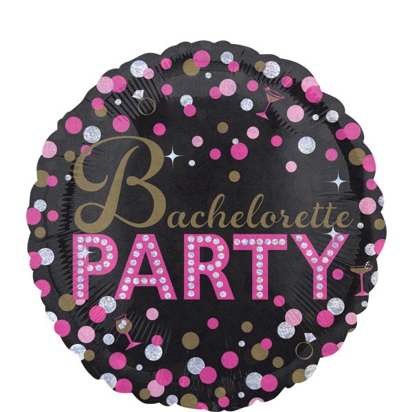 Bachelorette Sassy Party Jumbo Holographic Balloon 28in Discount