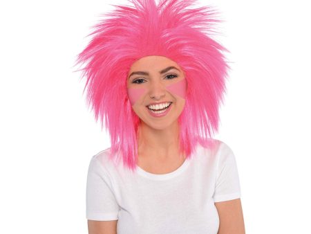 Pink Crazy Wig Online