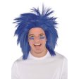 Blue Crazy Wig For Sale