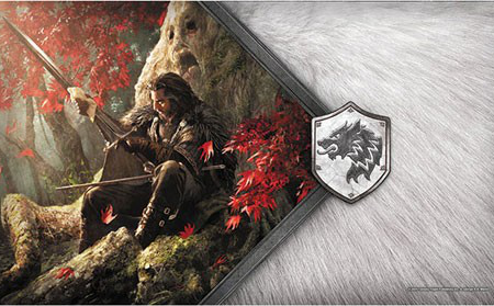 A Game of Thrones: The Card Game (Second Edition) - The Warden of the North Playmat For Cheap