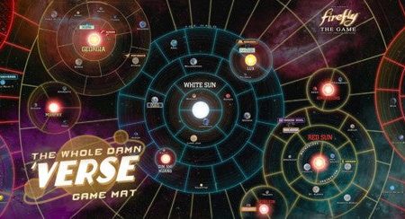 Firefly: The Game - The Whole Damn  Verse game mat on Sale