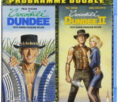 CROCODILE DUNDEE   CROCODILE DUNDEE II DOUBLE FEATURE [BLU-RAY] For Discount